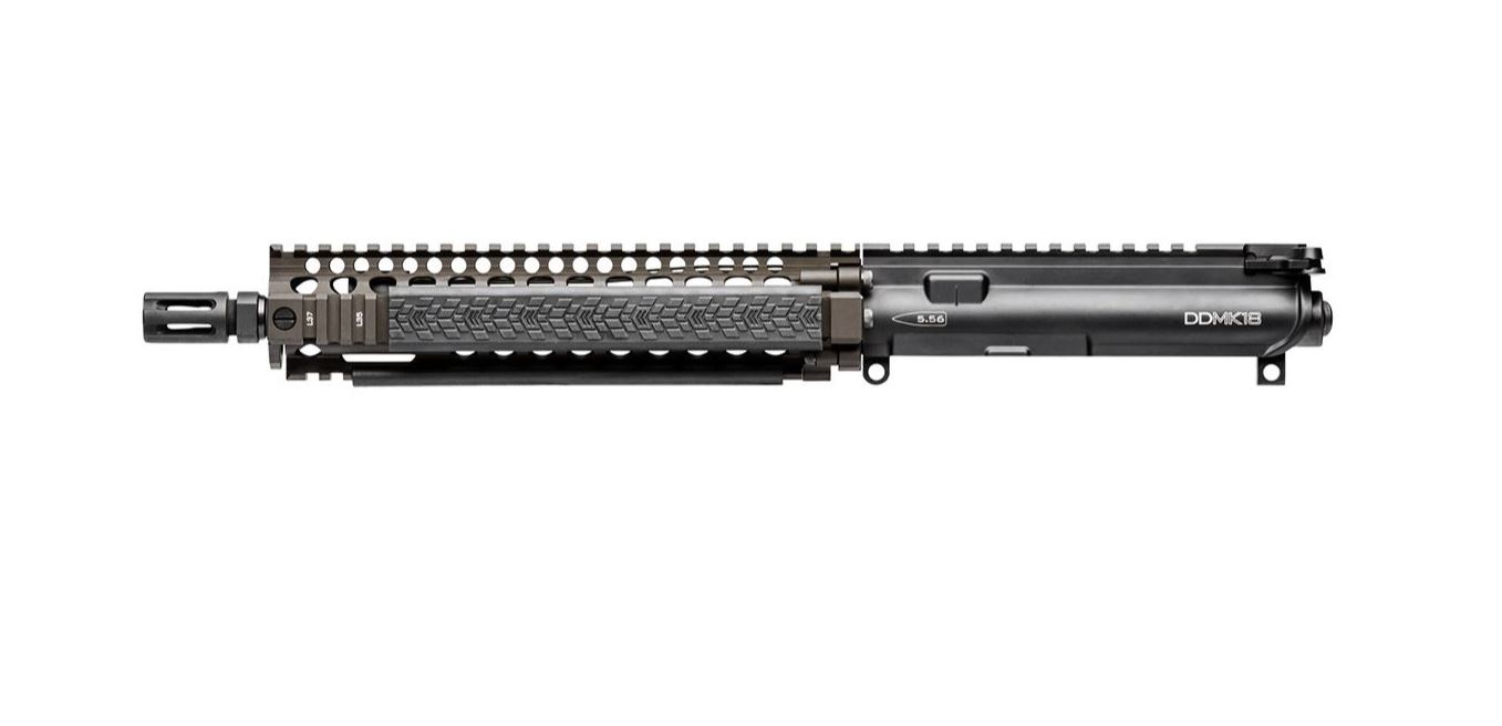 DD MK18 URG UPPER 556 10.3" MK18 FDE