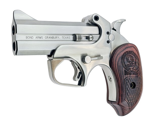 Bond Arms Snake Slayer Derringer .357 Mag/.38 Spl 2rd Capacity 3.5" Barrel Rosewood Grip