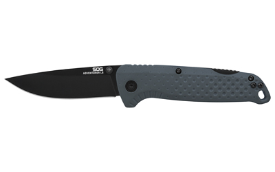 SOG Knives Adventurer LB Folding Knife 3" Drop Point Blade Grey