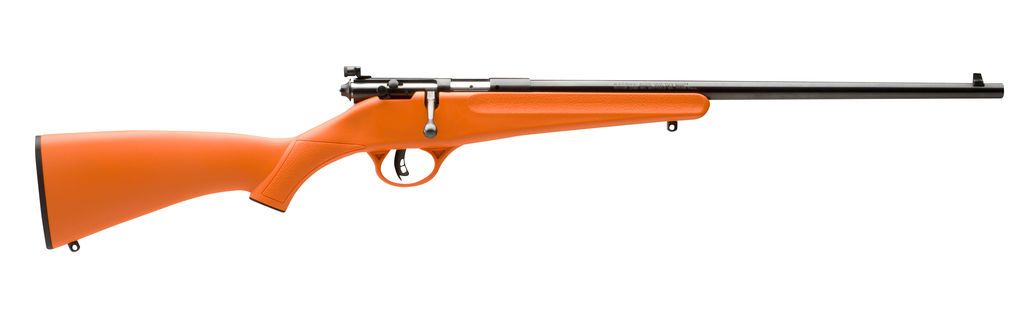 Savage Rascal Single Shot Rifle .22LR 1rd Capacity 16.125" Barrel Orange Stock