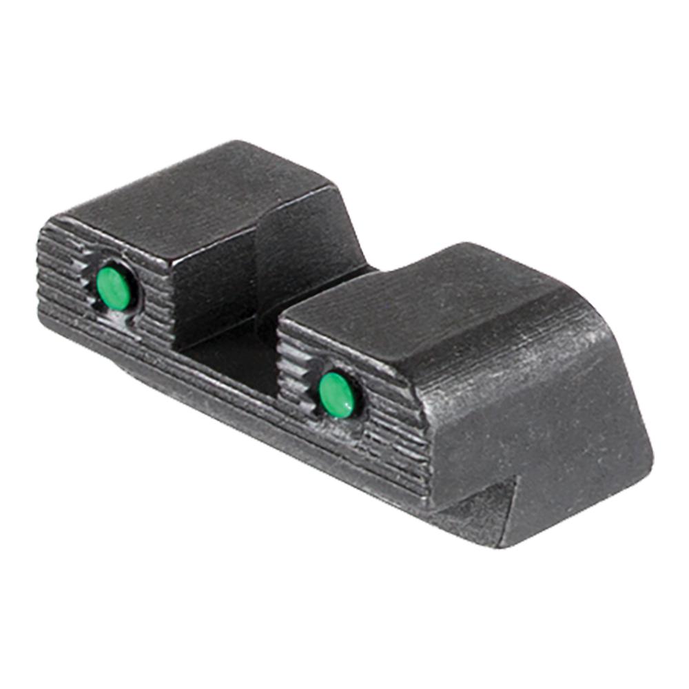 Ameriglo Tritium 2-Dot Handgun Night Sights .240" Square Notch with Serration Hellcat OSP Green with Black
