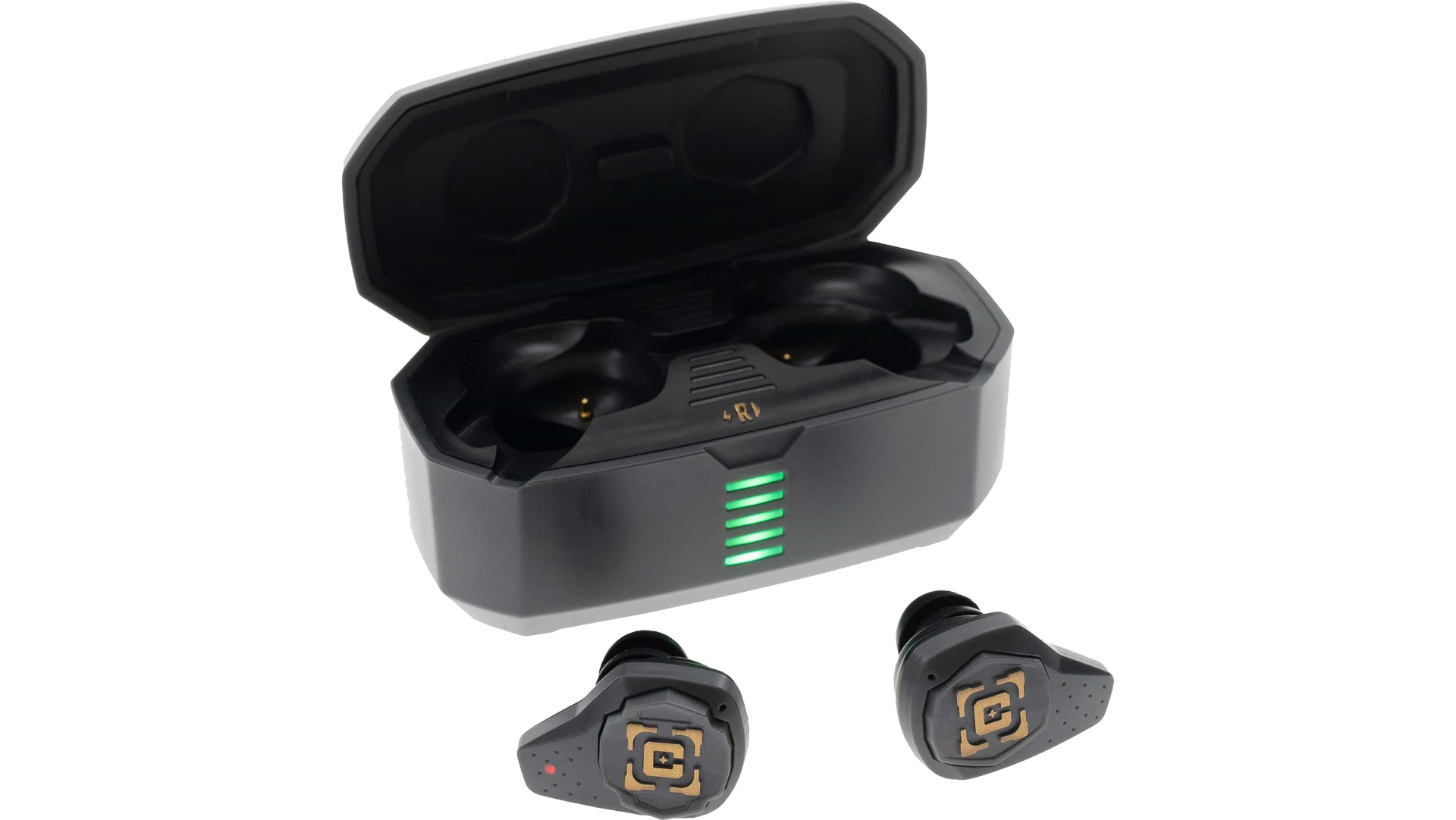 Caldwell EMax Shadows Pro Eectronic In Ear Earplugs 25dB Black Bluetooth