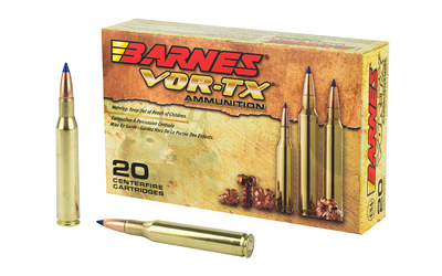 Barnes VOR-TX Rifle Ammunition .270 Win 130 gr TTSXBT 3060 fps 20/ct