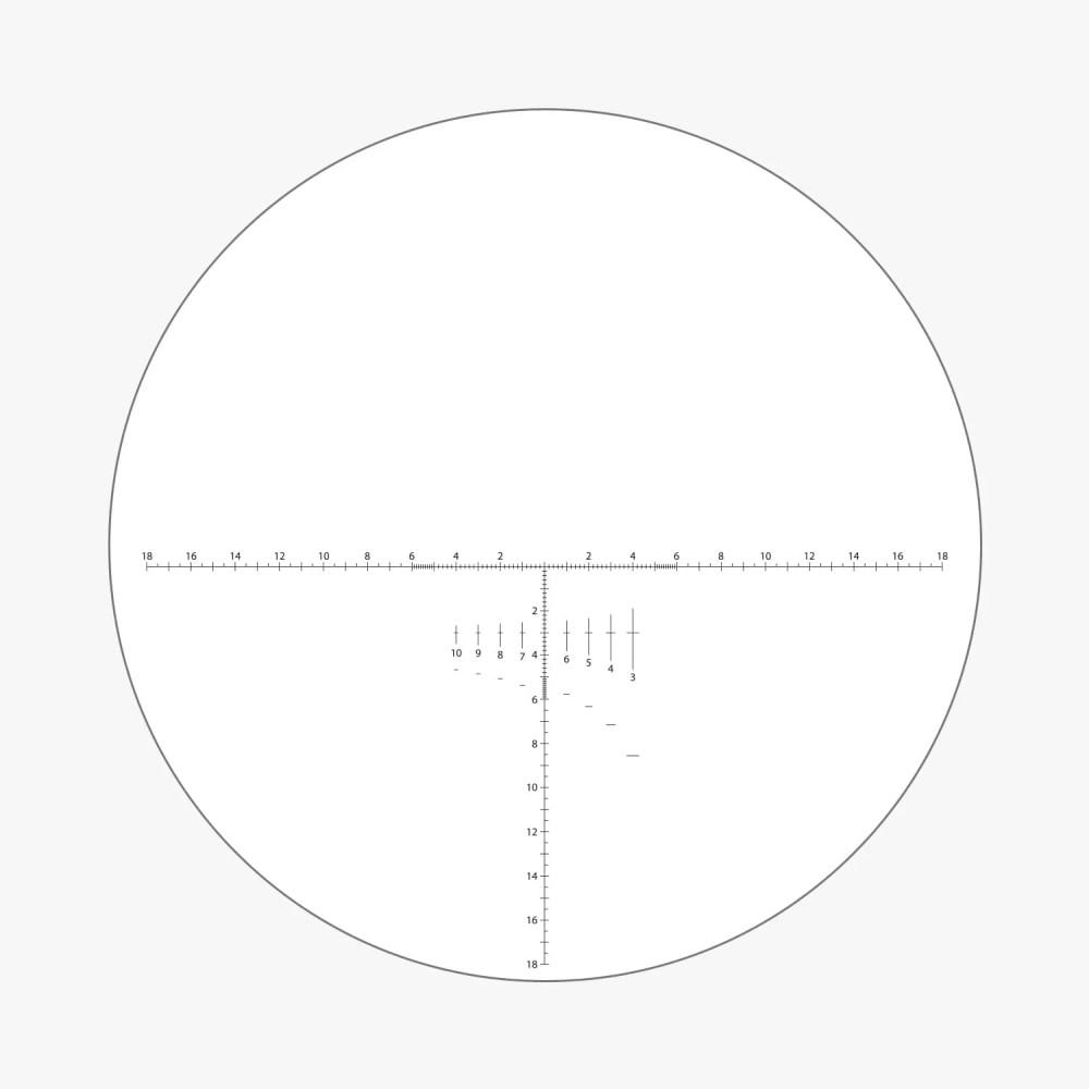 Athlon Ares G2 UHD 22x Ranging Reticle Eye Piece with MIL Reticle