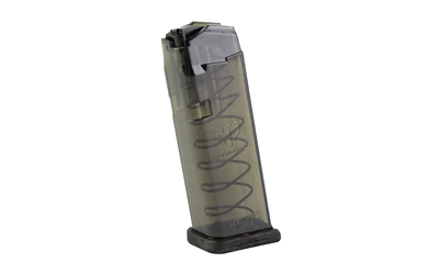 Elite Tactical Systems Carbon Smoke Handgun Magazine for Glock 19 9mm Luger 15/rd