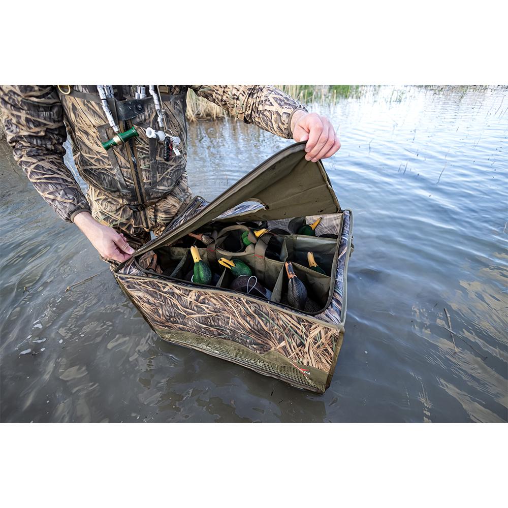 Avian-X Floating Slotted Decoy Bag 12 Slots Mossy Oak Original Shadow Grass