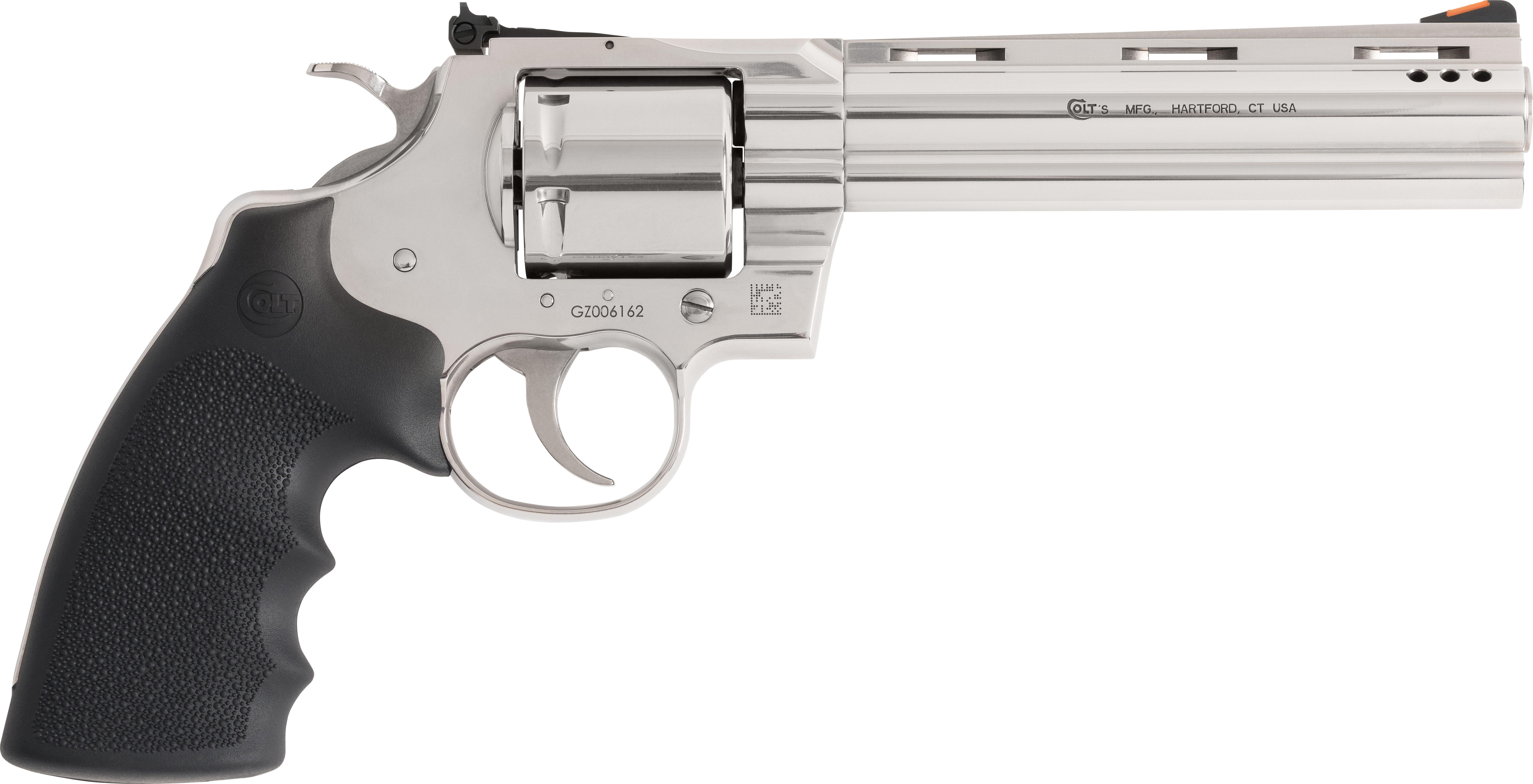 Colt Grizzly Handgun .357 Mag 6rd Capacity 6'' Barrel Stainless Frame Rubber Grips