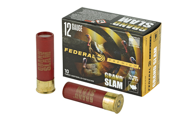 Federal Grand Slam Shotshells 12 ga 3" 1-3/4 oz 1200 fps 4 10/rd