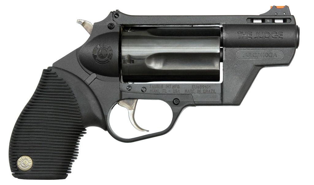 Taurus Judge Public Defender Polymer Handgun .45 Colt/.410 ga 5rd Capacity 2.5" Barrel Black Frame