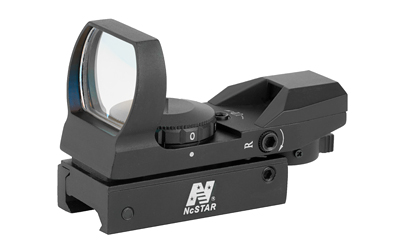 NcStar Red Four Reticle Reflex Optic Sight - Black