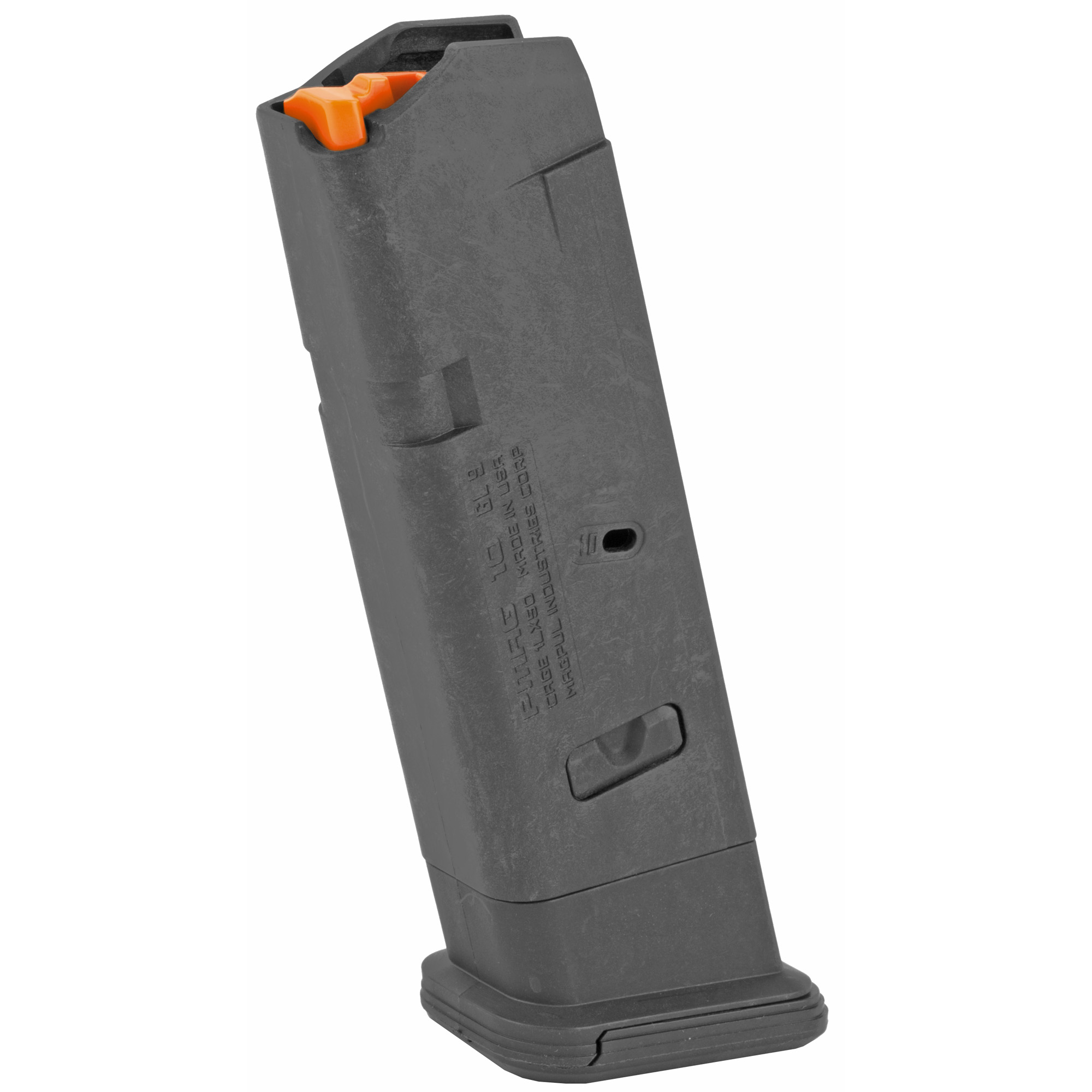 Magpul MAG801BLK PMAG Handgun Magazine Black For Glock Model 17 9mm Luger 10/rd