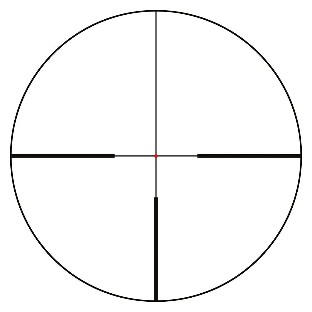 German Precision Optics Centuri Rifle Scope 2.5-15x44 30mm SFP G4i Illuminated Recticle Black