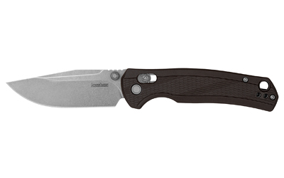 Kershaw Maneuver Folding Knife 3-1/8" Drop Point Blade Black