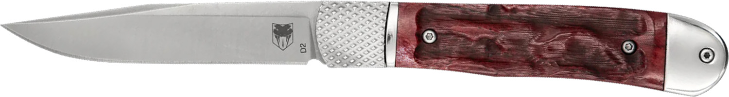 CobraTec Knives CBT TRAPPER HIDDEN RELEASE RED