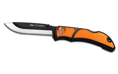 Outdoor Edge RazorEDC Lite Replaceable Blade Folding Knife 3-1/2" Drop Point Blade Orange