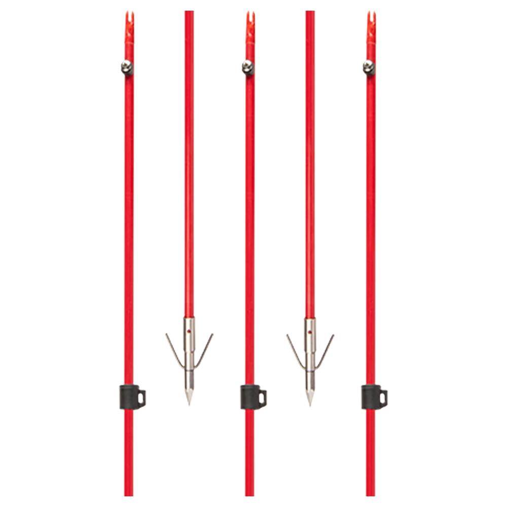 Escalade Sports DBA Bear Archery Cajun Bowfishing Fiberglass Arrow with Piranha Long Barb XT
