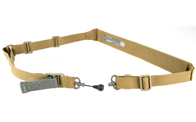 Blue Force Gear Vickers 221 Sling Red Swivel Padded Coyoted Brown