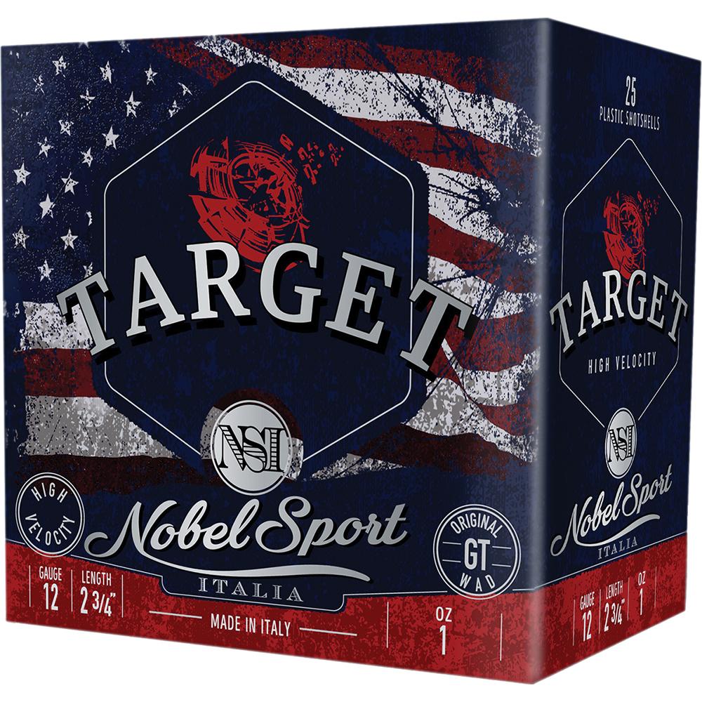 Eurosports LLC Nobel NSI Target Nobel Speed Shotshell 12ga 2-3/4" 1oz 1300 fps #7.5 25/ct