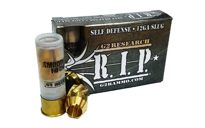G2 Research R.I.P. Shotshells 12 Ga 2-3/4" 1430 fps Fragmenting Slug 5/ct