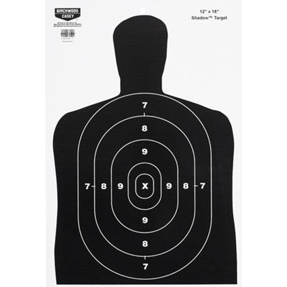 Birchwood Casey Eze-Scorer Targets B27 Shadow Target 10/ct
