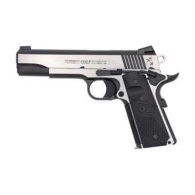 Colt Combat Elite Government Handgun .45 Auto 8rd Magazine 5" Barrel Two-Tone Finish