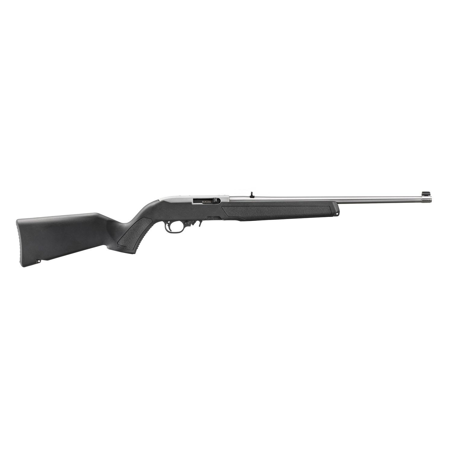 RUGER 10/22 22LR RIFLE 18.5" BLACK POLYER/STAINLESS, MLOK SLOTS, 1-10RD MAG