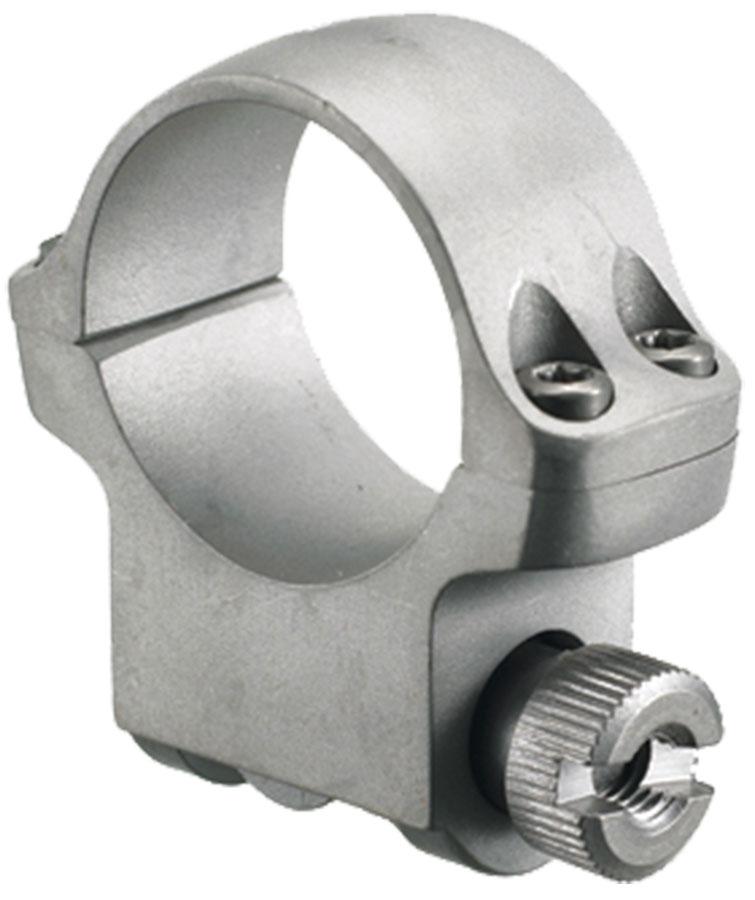 Sturm Ruger & Co Ruger Steel Scope Ring - Single (4KHM) 1" Medium .937" Height - Hawkeye Matte Stainless Finish