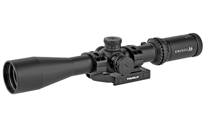Truglo EMINUS16 Rifle Scope - 4-16x44mm SF 30mm Illum. TacPlex Reticle w/ APTUS-M1 Mount Black