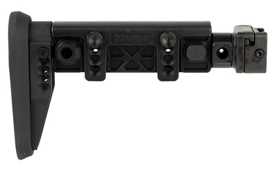 Midwest Industries Alpha Series Picatinny Folding Stock Black