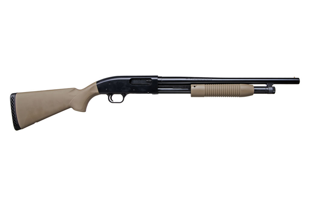 Mossberg Maverick 88?Security Pump Action 12ga 18.5" Barrel FDE