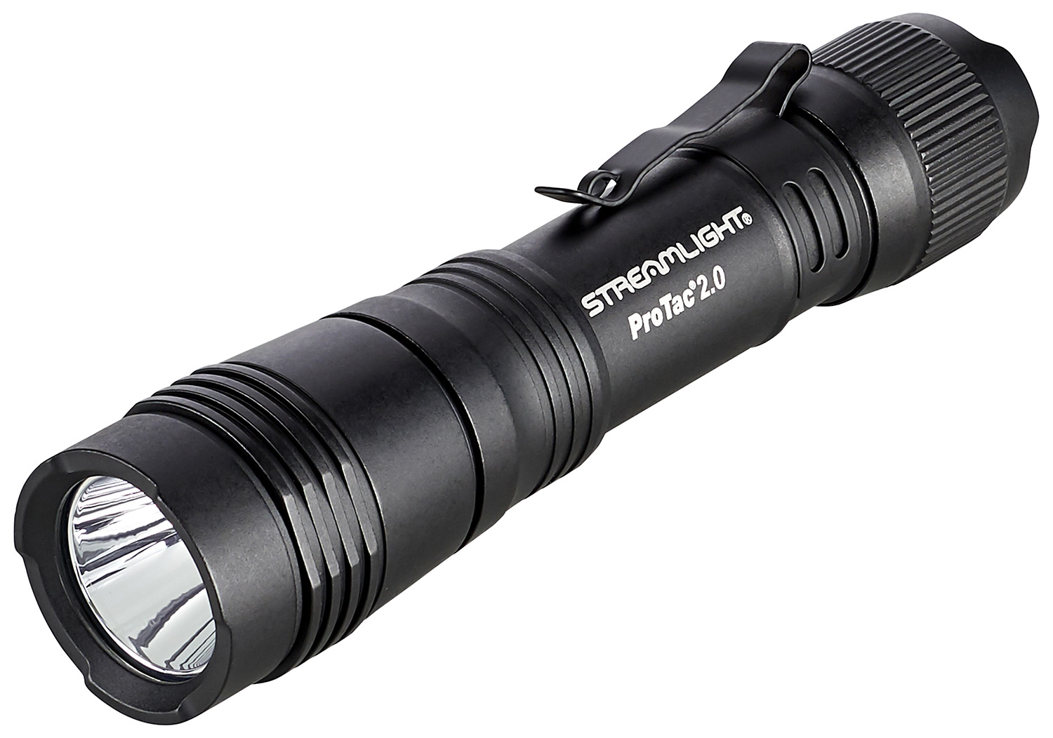 Streamlight ProTac 2.0 Li-Ion USB Rechargeable Tactical Flashlight with USB-C cord Holster and SL-B50 Battery Pack