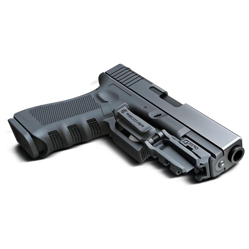 Recover Tactical GZERO IWB Clip Holster for Glock 43/43X/48 with Rail Black LH