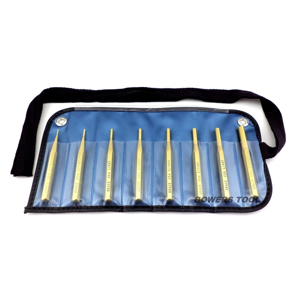 Altus Brands Llc - Pro-Ears Grace USA Brass Punch Set 8/ct