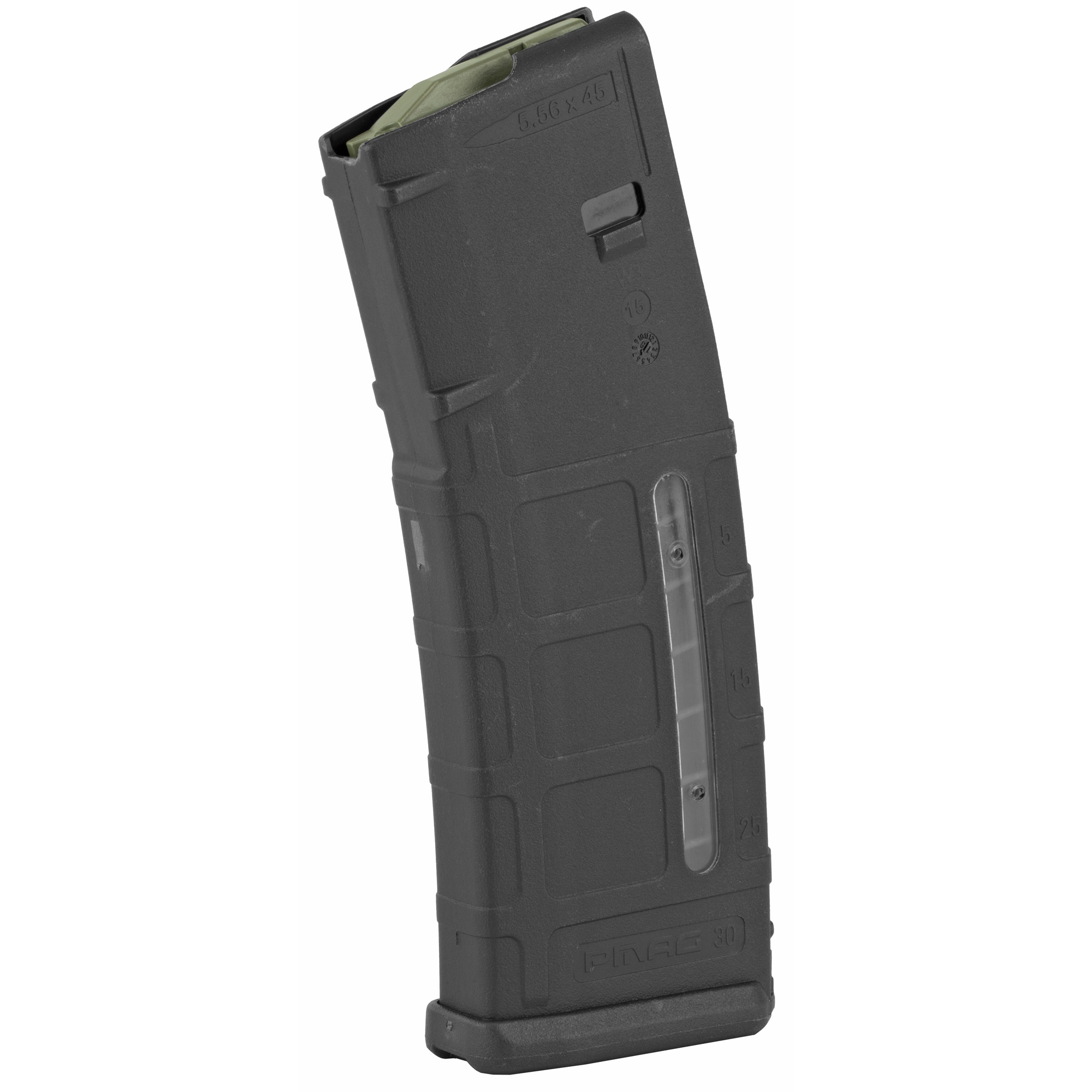 Magpul PMAG 30 AR/M4 GEN M2 MOE WINDOW Magazine 5.56X45mm NATO 30/rd Black Polymer MAG570-BLK