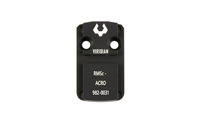 Viridian RFX44 Shield RMSc Mounting Plate