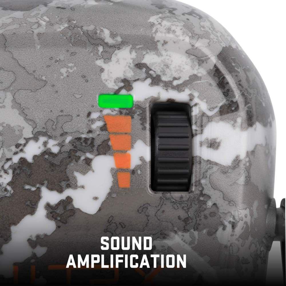 Allen ULTRX Bionic Electronic Ear Muffs 22dB Veil Tac Grey Camo