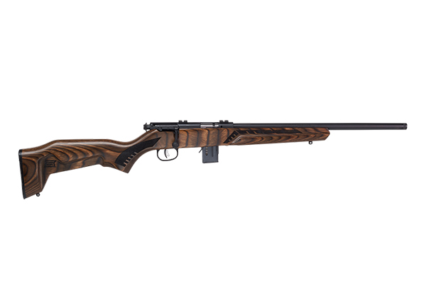 Savage Arms 93R17 Minimalist Rifle 17 HMR 10/rd Magazine 18" Barrel Brown Wood