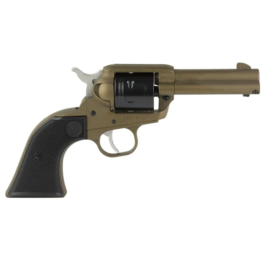 Ruger dRUGER WRANGLER 22LR REVLVR BURNT BRNZ CERAKOTE 6RD 3.75"BBL BLADE F.S.