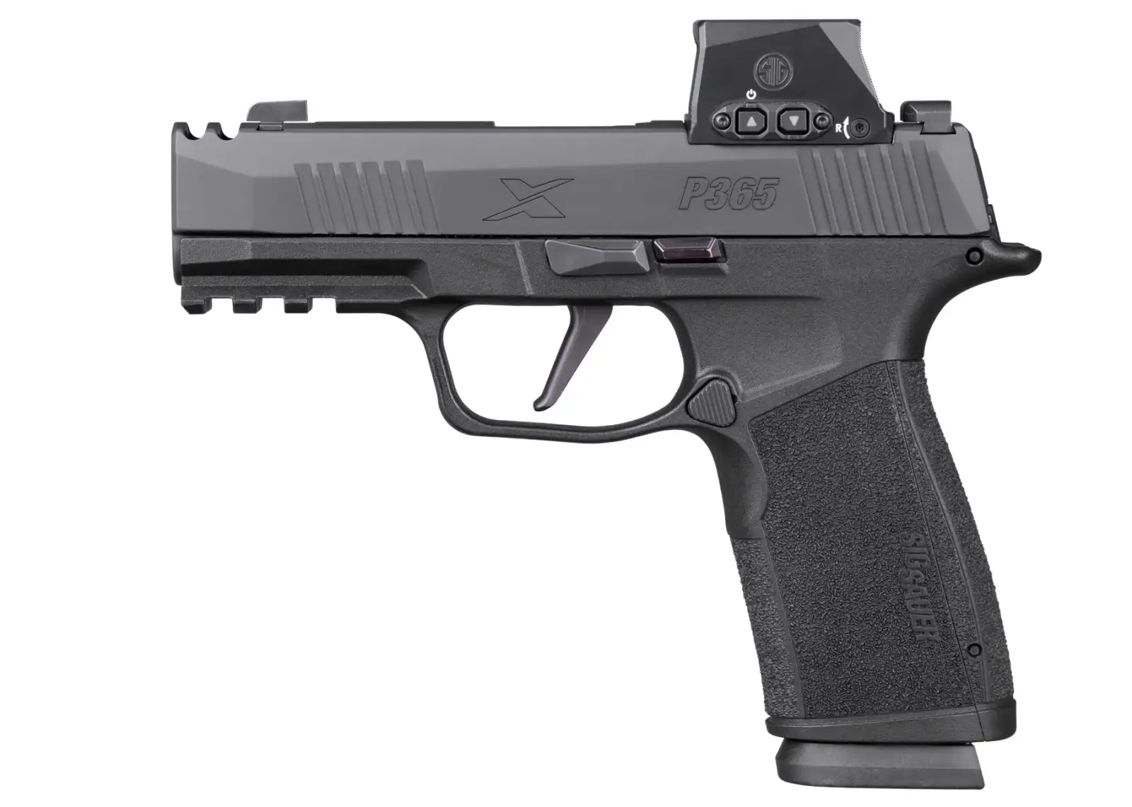 Sig Sauer P365 XMACRO Comp w/Romeo Compact Handgun 9mm Luger 17rd Magazines(2) 3.1" Barrel