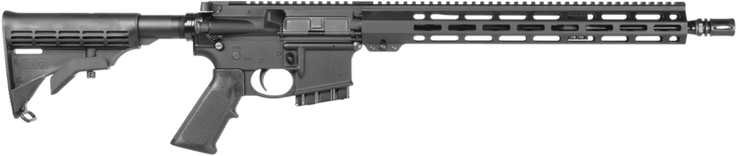 Smith & Wesson Inc. S&W M&P 15 Sport III CA Compliant Rifle 5.56mm 10rd Magazine 16" 1/2x28" Threaded Barrel M-LOK Handguard Mid Length Gas System Black