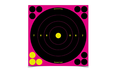 Birchwood Casey Shoot-N-C Pink Reactive Targets 8" 6/ct