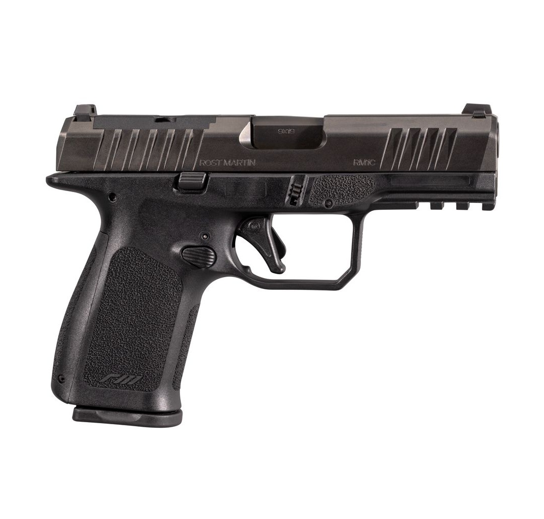 Rost Martin RM1C Handgun 9mm Luger 10rd (2) Magazines 4" Barrel Black Optics Ready
