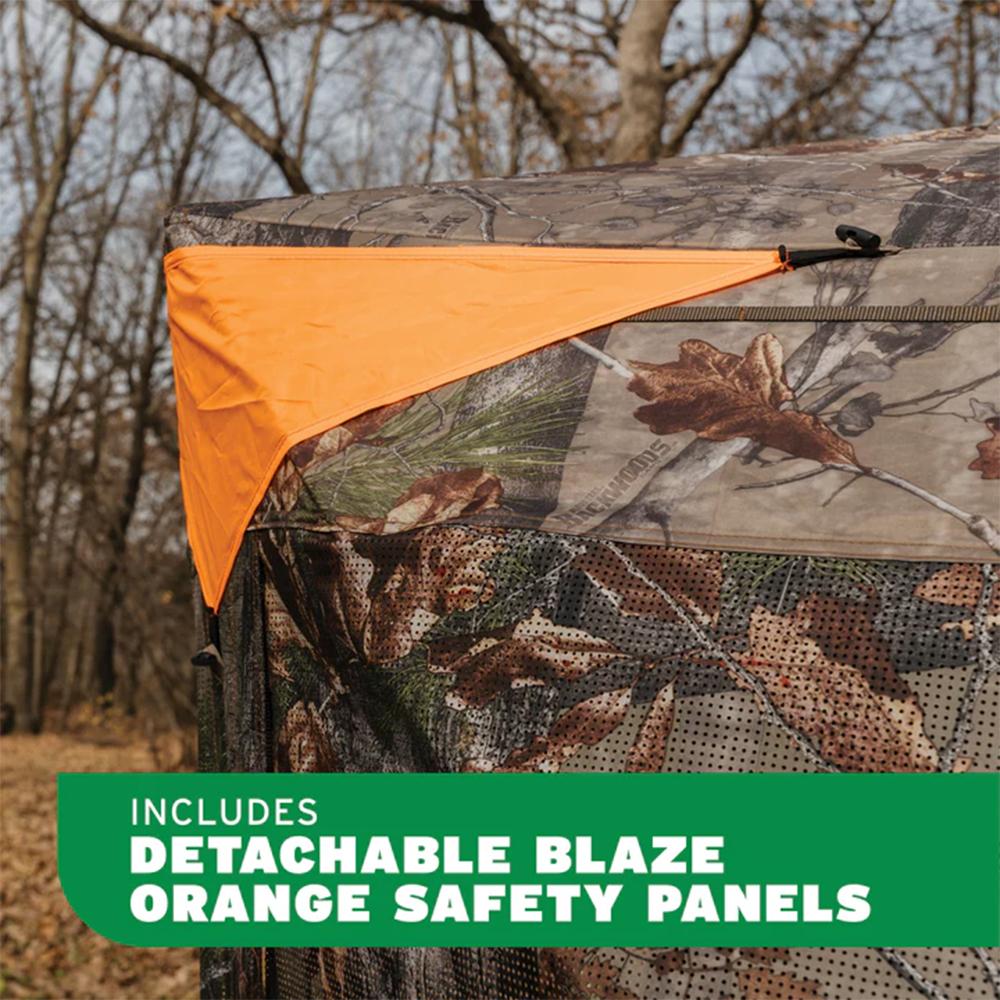Ardisam (River's Edge/ Barronett Blinds) Barronett Blinds Grandview Ground Blind Bloodtrail Backwoods Camo See Through