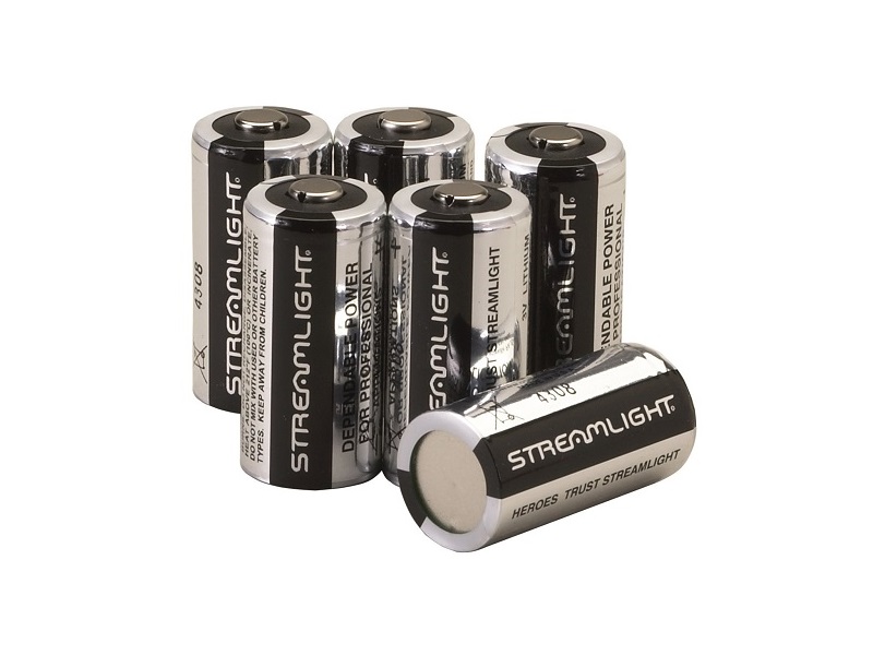 Streamlight STRMLGHT 3V LITHIUM BATTERY 6/PK