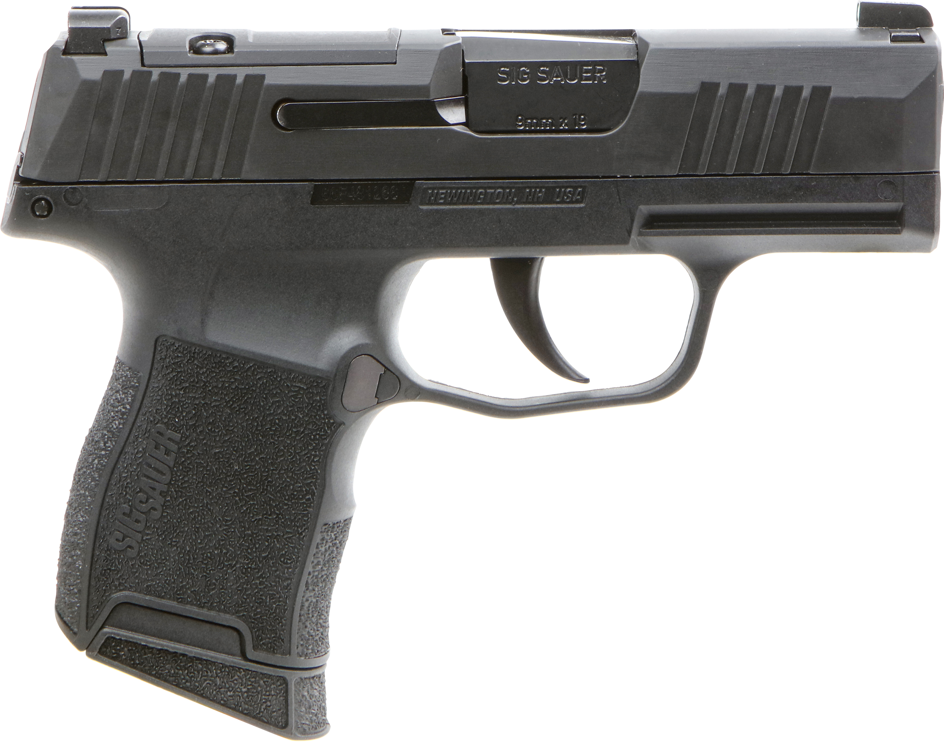 Sig Sauer P365 Optic Ready Handgun 9mm Luger 10rd Magazines(2) 3.1" Barrel X-RAY 3 Sights