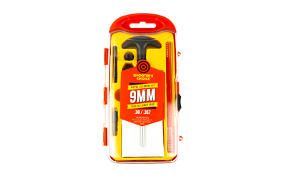 Shooters Choice 9mm Handgun Cleaning Kit with Aluminum Rod