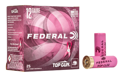 Federal Top Gun Target Shotshells Special Edition Pink 12 ga 2 3/4" 1 1/8oz - 25/ct