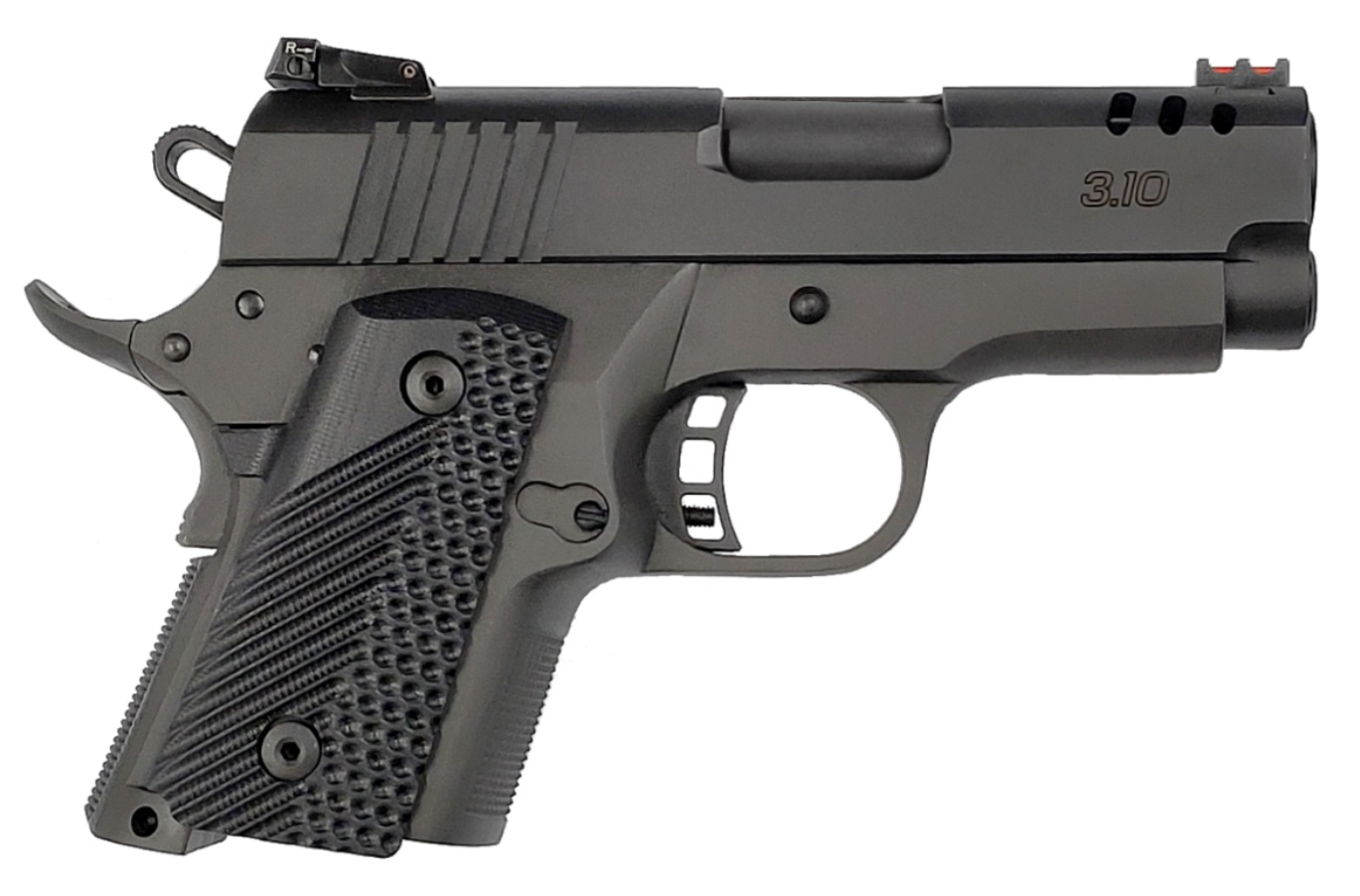 Rock Island BBR 1911 Handgun 9mm Luger 10rd Magazine 3.1" Barrel Black