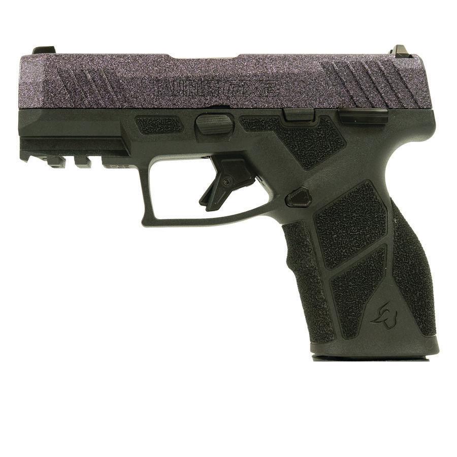 Taurus GX2 "Purple Sparkle" Handgun 9mm Luger 13rd Magazines (5) 3.38" Barrel Black Frame/Custom Slide