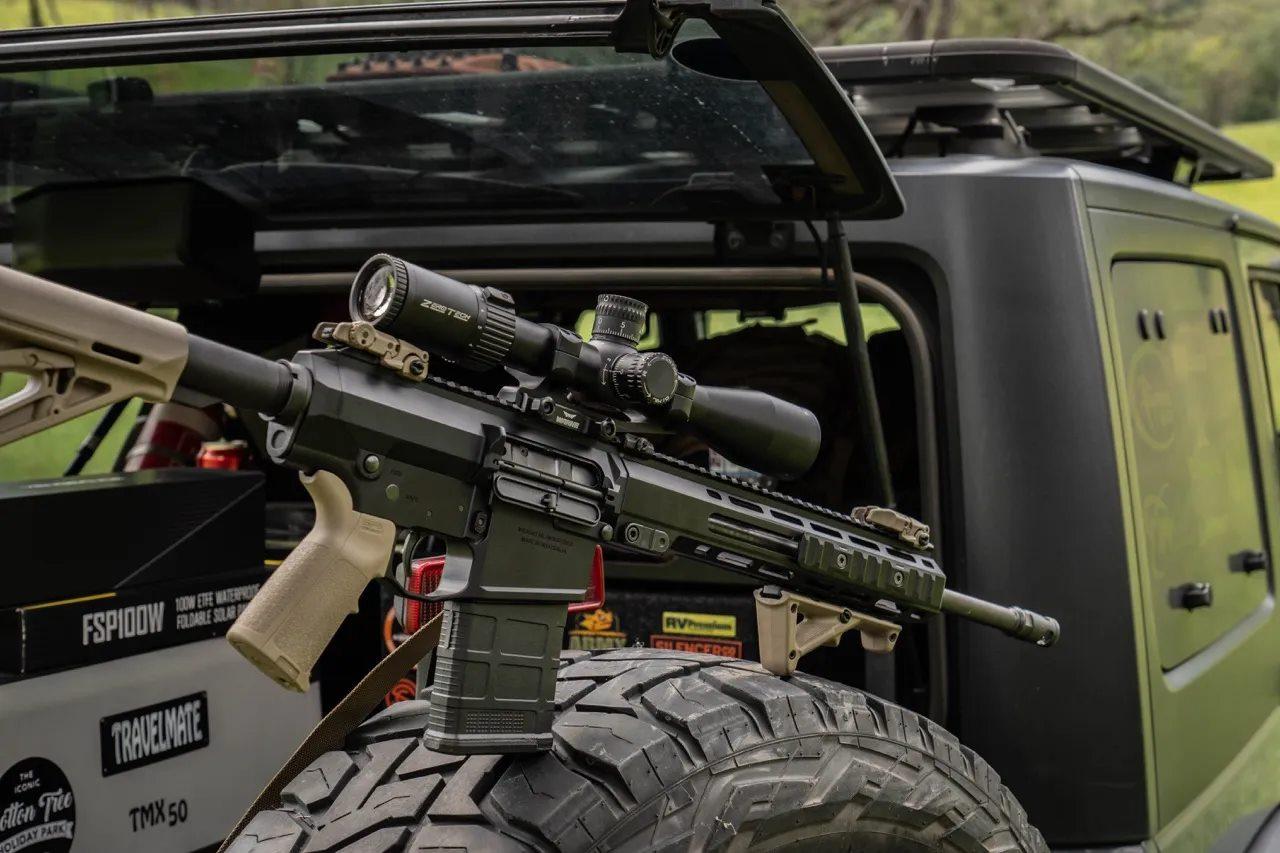 ZeroTech Vengeance Rifle Scope 4-16x44 30mm FFP RMG MRAD Non-Illum Zero-Stop